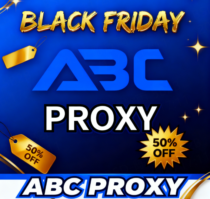 ABCProxy Black Friday 2025: Unbeatable Deals on Residential & Socks5 Proxies